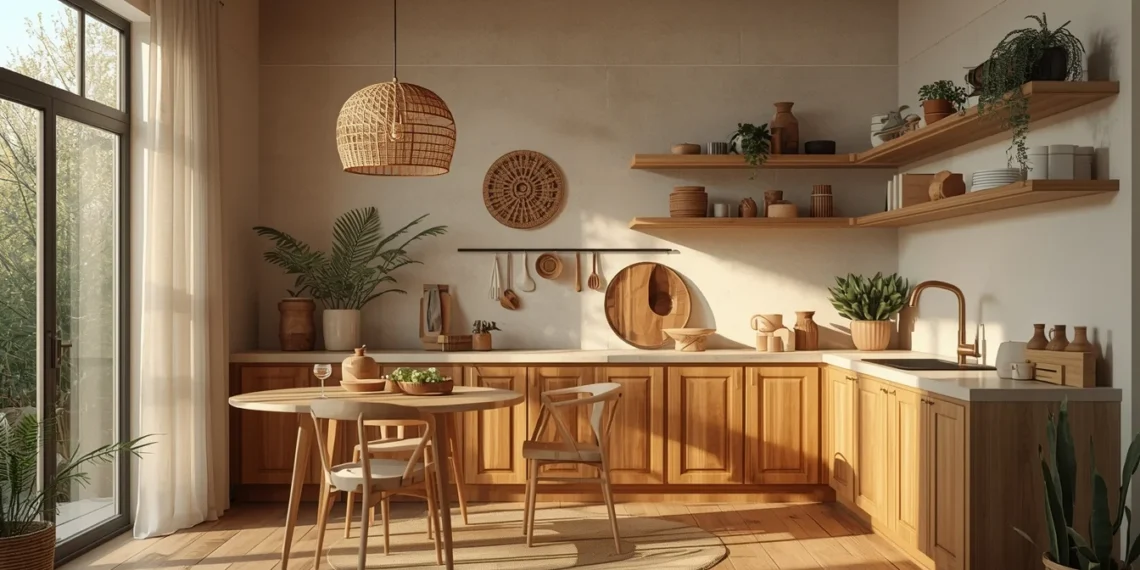 Earthy Boho Kitchen Ideas