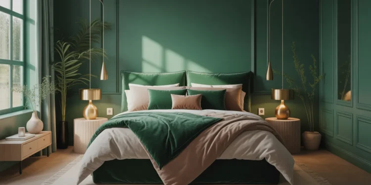 Emerald Green Bedroom Ideas
