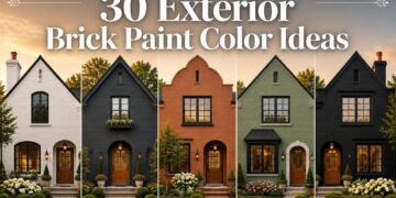 Exterior Brick Paint Color Ideas