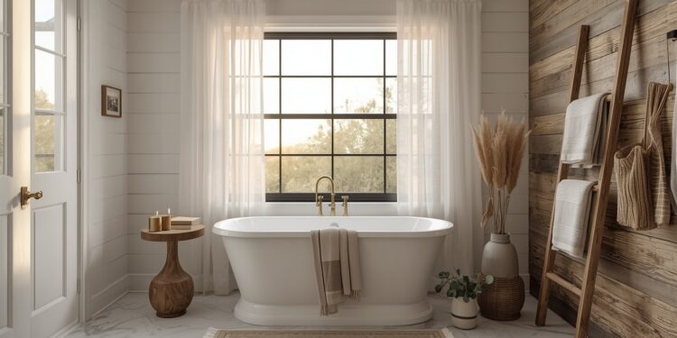 Farmhouse Bathroom Decor Ideas